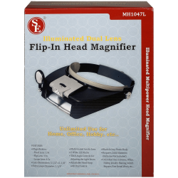 Multipower LED Binohead Magnifier 